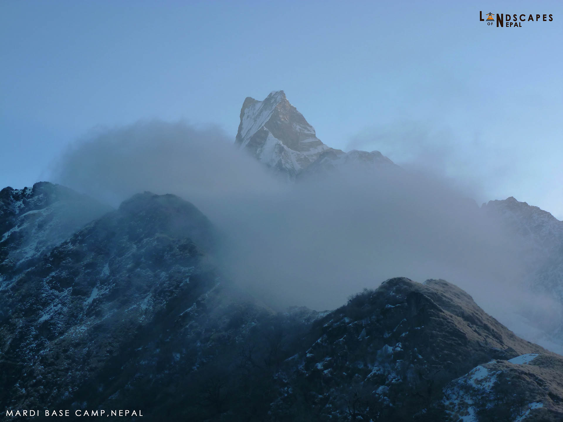 Machapuchre from Mardi